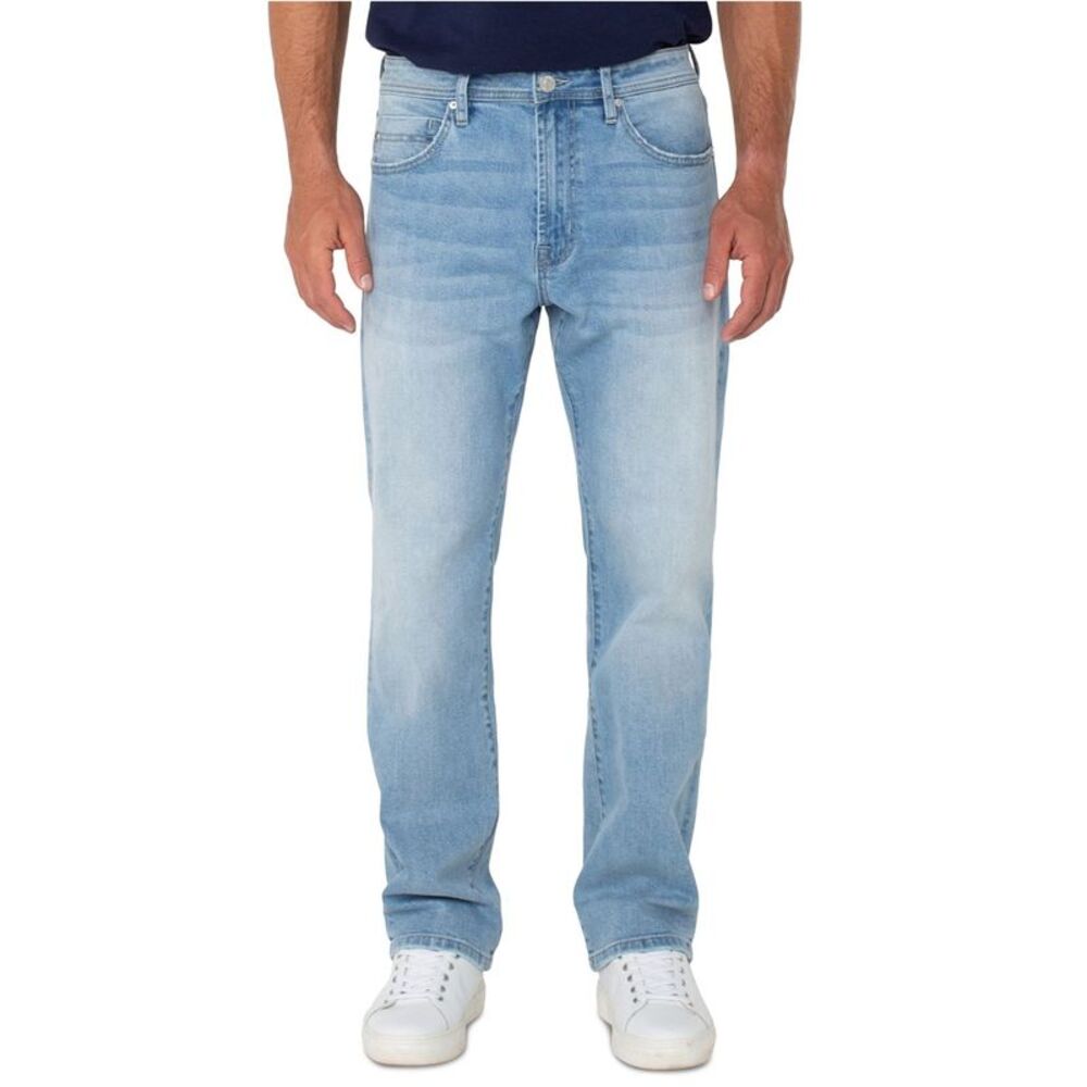 Liverpool Mens Stylish Straight Leg Relaxed Jeans, NWT